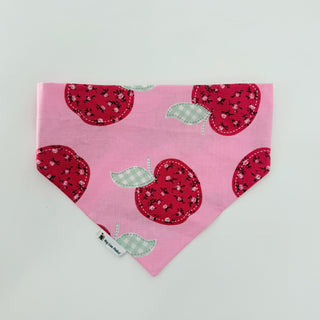 "Rosy Apple" Scrunchie Bandana