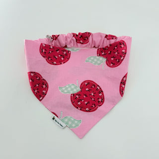 "Rosy Apple" Scrunchie Bandana