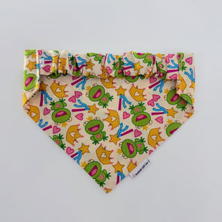 "Frog Prince" Scrunchie Bandana